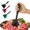 Meat Chopper Tool 5-Blade Hamburger Smasher for Ground Beef Turkey Eggs Potatoes Easy To Clean Anti-Slip Handle Kitchen Gift for Cooking Lovers