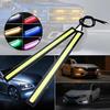 17cm LED DRL Strip Lights Multicolor Car Daytime Running Lights Auto Decor
