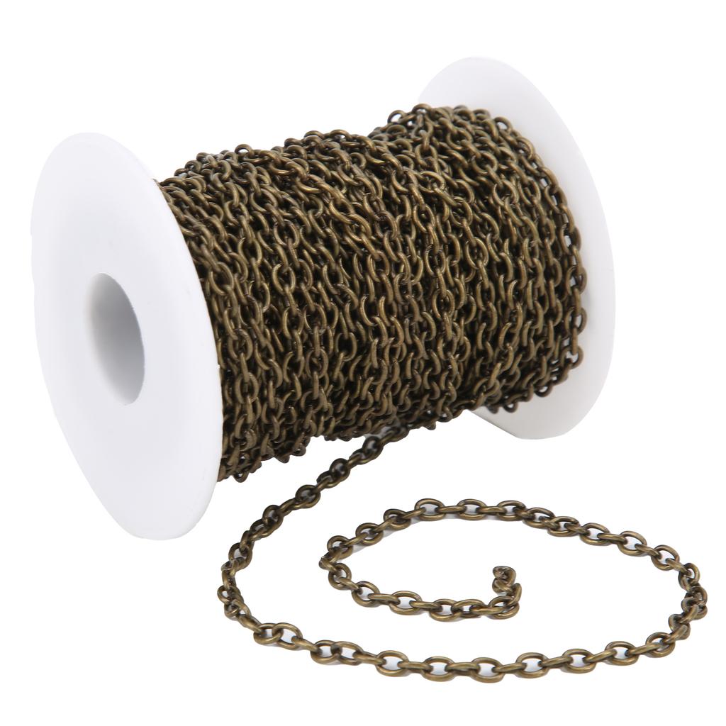 Craft Chain Simple 10 Meters Fine Lanyard Accessories Decorations for DIY Jewelry Bracelet Necklace