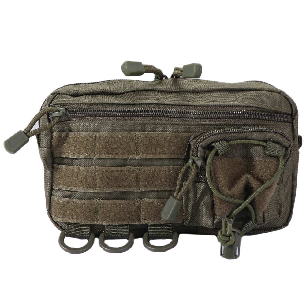 Large Capacity Climbing Waist Bag 1000D Nylon Running Sports Belt Bag Outdoor Sports