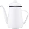 Enamel Coffee Pot 1.1L White Fesca HB-731