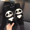 Soft Panda Car Seatbelt Cover Lamb's Wool Seat Belt Cover New Auto Shoulder Protector Pad  Car