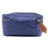 Отличная косметичка HERMES Ouse de Voyage PM синий шелк Женская Б/У