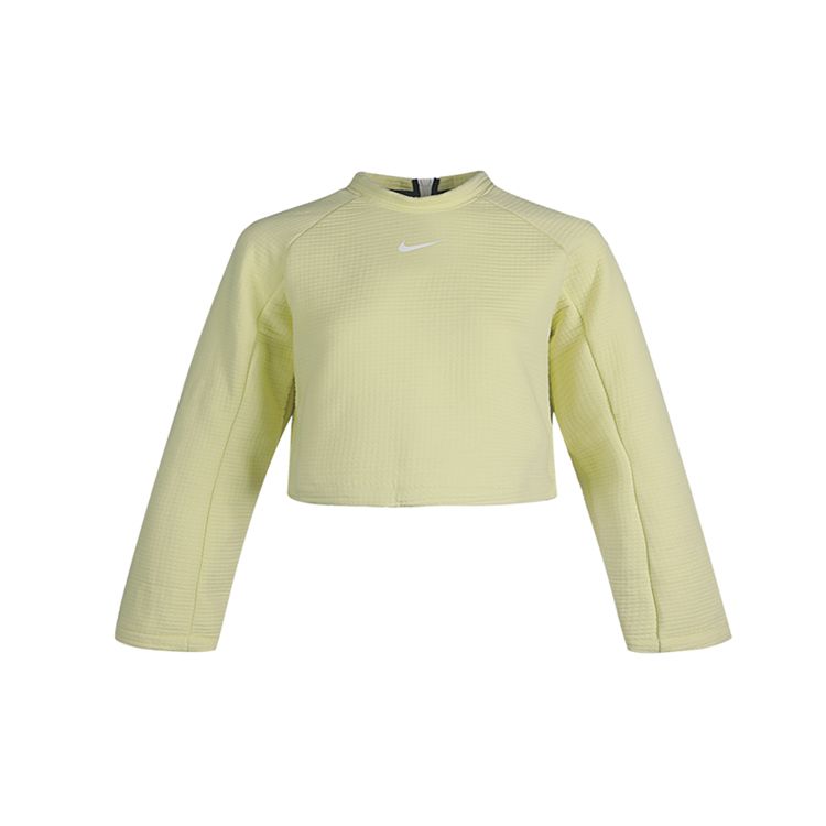 Nike Флисовая толстовка с длинными рукавами Nsw Tech, женские топы, ярко-оранжевый, голубой CZ1860-724