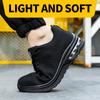 New Styles Men Safety Boots With Steel Toe Cap Anti-Smash Work Sneakers Safety Shoes Men Indestructible Work Boots Hiking Shoes