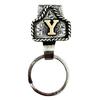 Vintage Letter Keychain Western Cowboy Style A To Z 26 Capital Letters Key Ring Metal Alphabet Key Holder Belt Bag Hanging Decoration Pendant