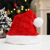 High Quality Christmas Decoration Supplies Xmas Soft Hat Santa Claus Red Noel Hat Merry Christmas Gift Happy New Year 2023 Party Dress Up
