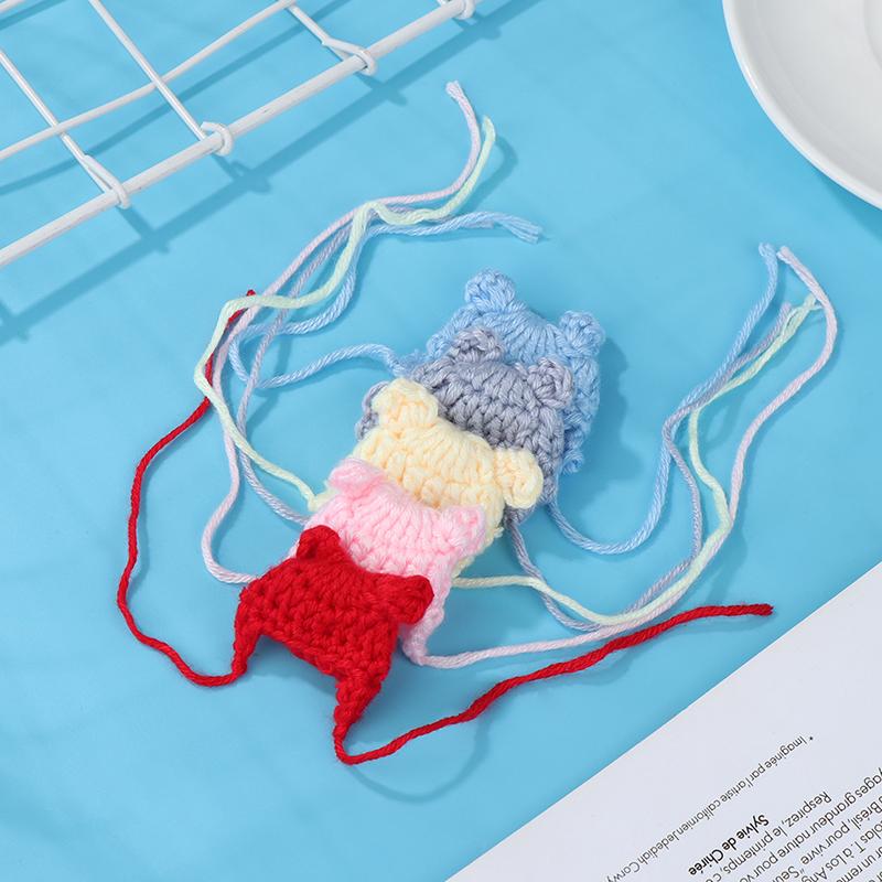 1/12 кукольный домик миниатюра милая вязаная шапочка шапка микро сцены аксессуары кукольные украшения