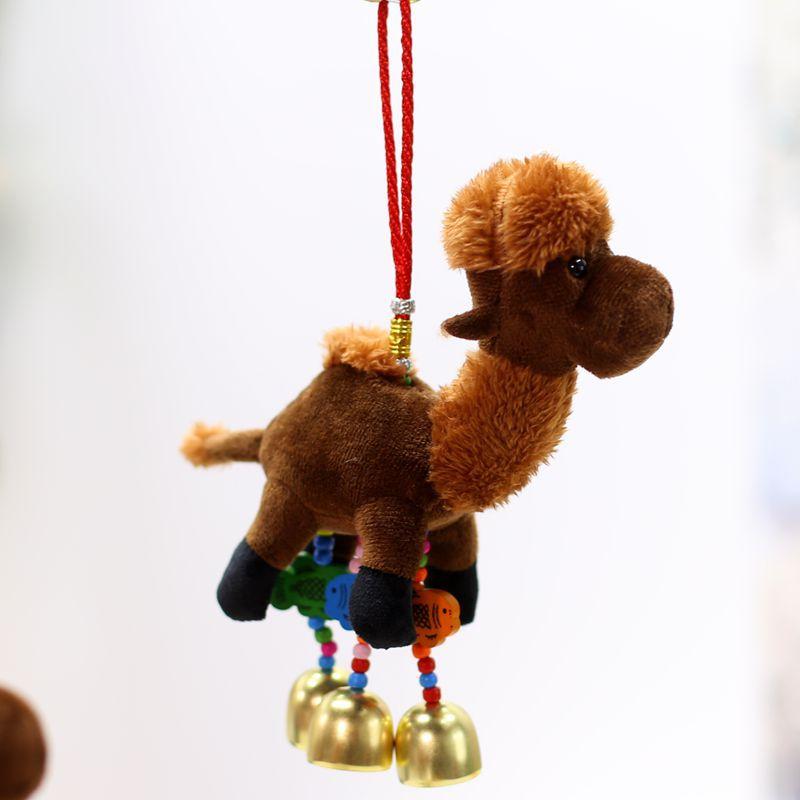 Милый брелок-подвеска в виде животного, помпон, верблюд, кукла верблюда Дуньхуан, сувенир для туристов из Синьцзяна и Ганьсу