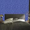 Blue and purple leather wallpaper for living room and bedroom 50x1000