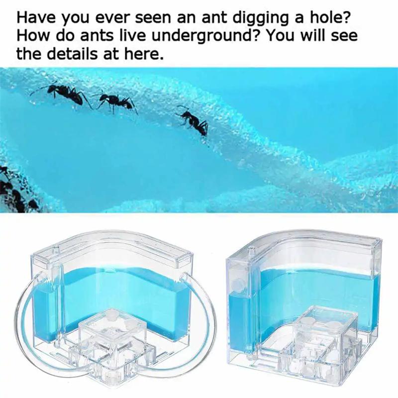 Муравейник Имитация Экосистемы Ферма Замок Соединительная Труба Муравейник Место обитания Мастерская Дом Комплект Обучающие Игрушки Изучение Поведения Насекомых