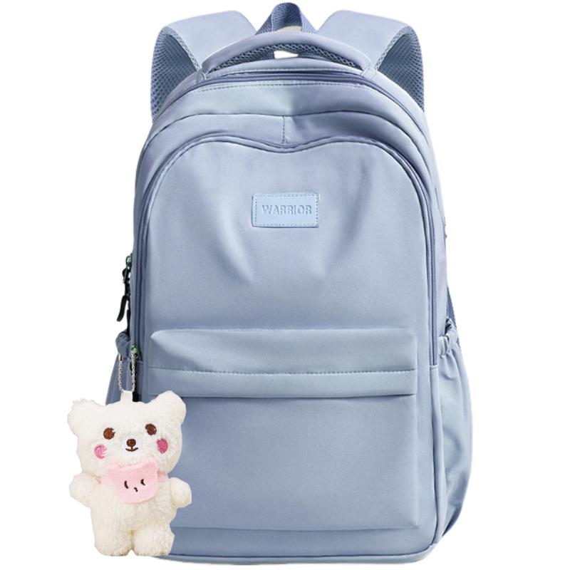 Warrior High Capacity Stylish Backpack For Students Lightweight Casual Simple Versatile Travel Backpack Unisex Backpack H23B06U5117901A