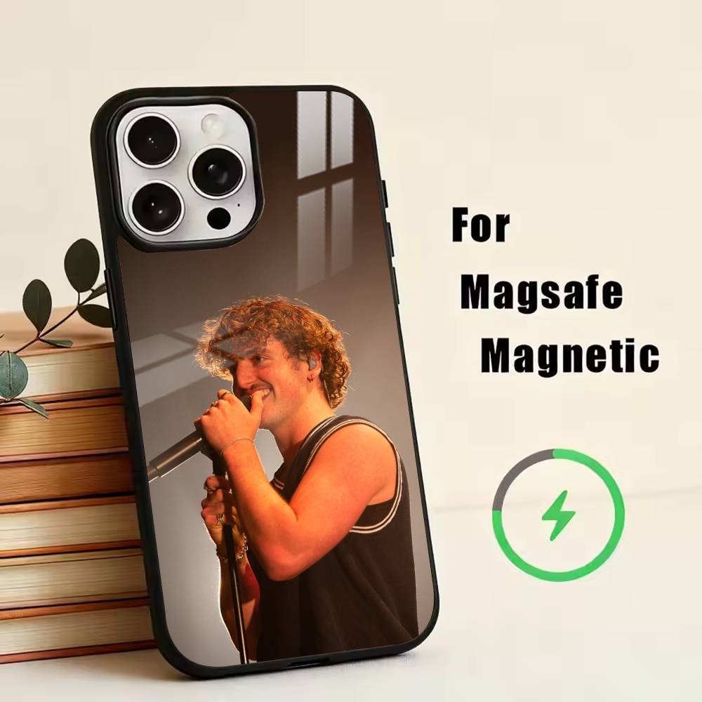 Man in Me Benson Boone Phone Case For iPhone17,16,15,14,13,12,11 Plus,Pro Magnetic For Magsafe Wireless Charging