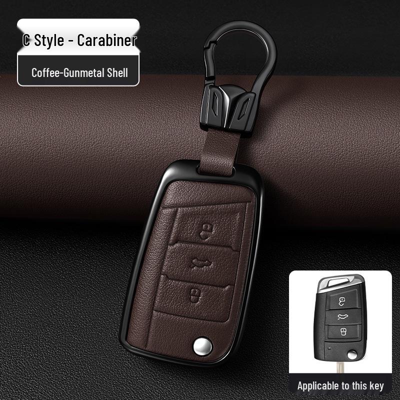 Чехол для ключа Volkswagen для моделей Sagitar, Bora, Polo, Magotan, CC, Passat, Tiguan, Lamando, Lavida и Golf