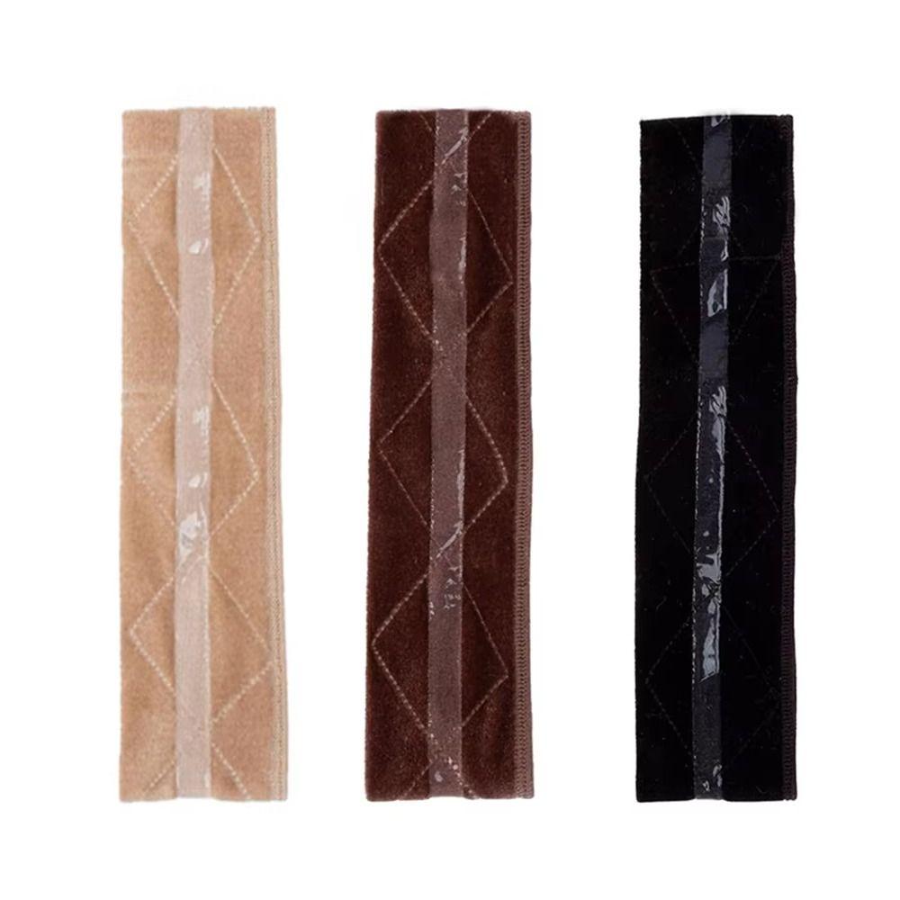 Comfortable Velvet Wig Fixing Strap Silicone Anti-slip Wig Edge Strap  For Lace Frontal Wigs