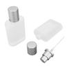 2pcs Perfume Spray Bottle Thick Glass Matting Transparent Refillable Empty Bottle 50ml
