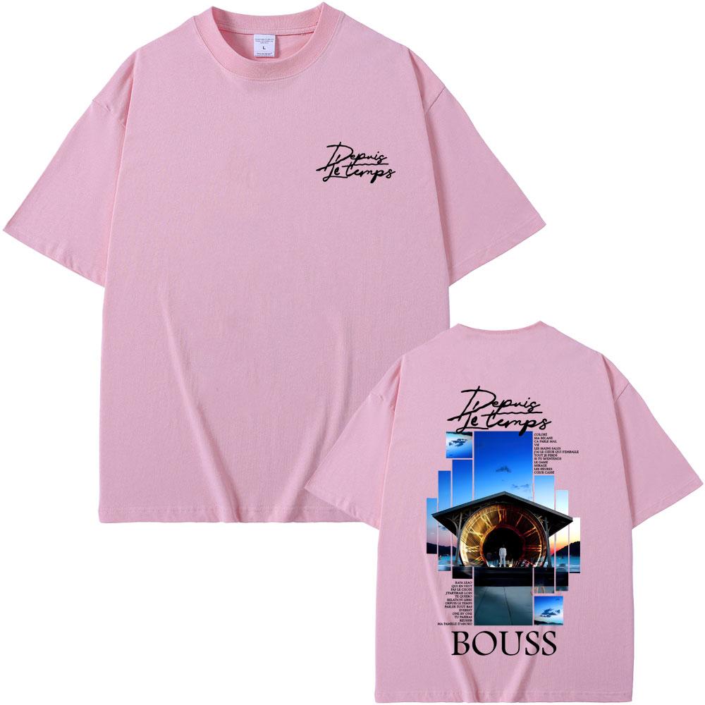 Rapper Bouss Et Si Jechoue Album Graphic Tshirt Men Women Hip Hop Fashion Pop Music Tshirt Male Casual Cotton Vintage T Shirts