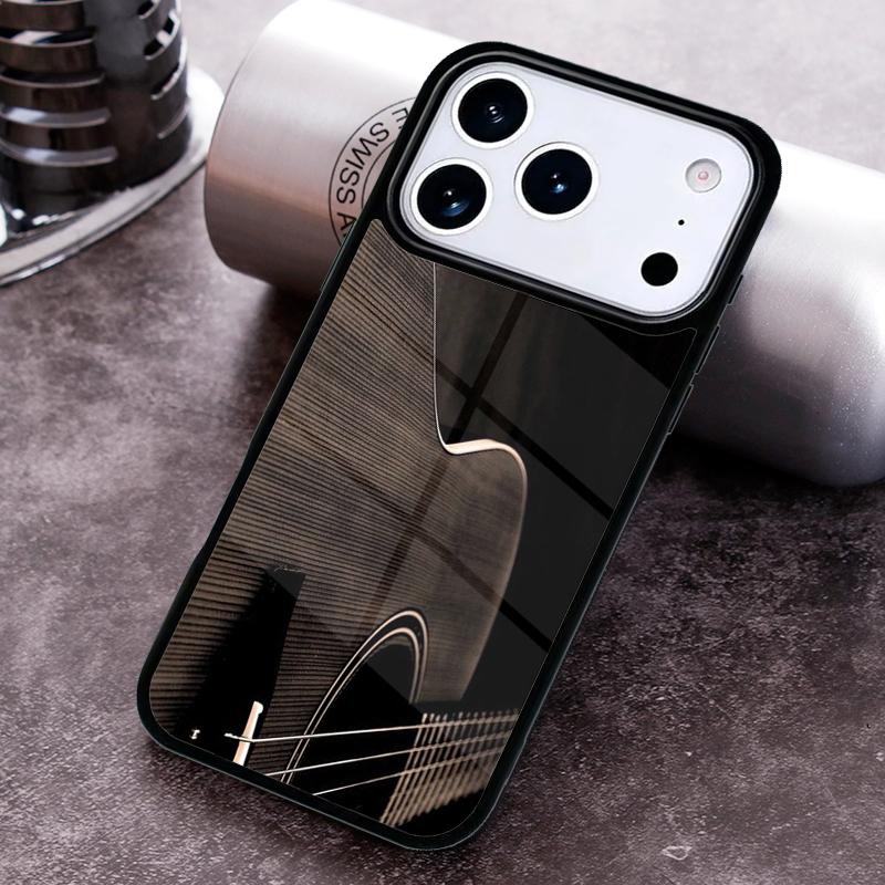 Музыкальный чехол для телефона с изображением скрипки и гитары для iPhone 17 16 15 Pro Max Air 14 13 12 11 Plus Ударопрочный чехол Capa