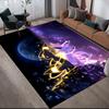 Pokémon Fantasy Anti-Slip Rug, Rectangular Carpet for Living Room, Bedroom & Game Zone, Stylish Home Decor