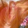 150cm X 1 Yard Organza Pleated Fabric Hardnet Texture Handmade Pleated DIY Clothing Fabric Three-dimensional Decoration