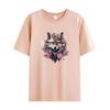 1/2pcs, Handsome Wolf Flowers Heat Transfer Sticker, Mechanical Style Animals DIY Heat Transfer Printing Film, For Throw Pillow Pajamas Socks