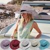 Foldable Western Cowgirl Hat & Sun Visor Straw Hat for Men and Women - Outdoor Gardening Sunshade Hat in