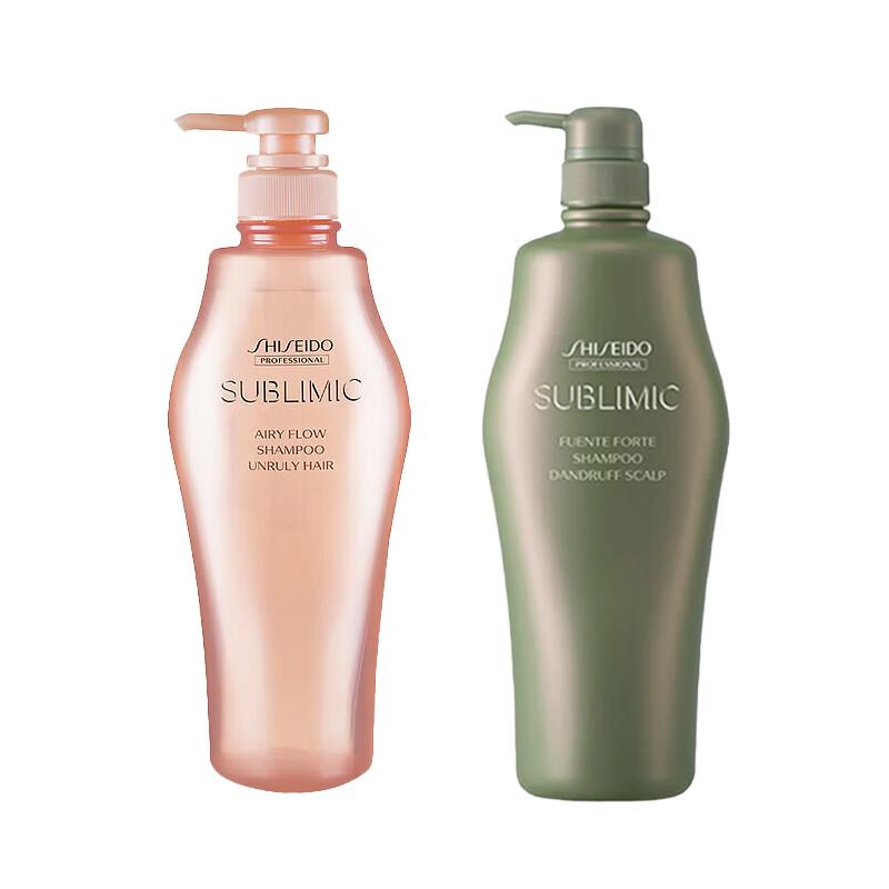 SHISEIDO PROFESSIONAL Набор шампуней Sublimic Airy Flow & против перхоти