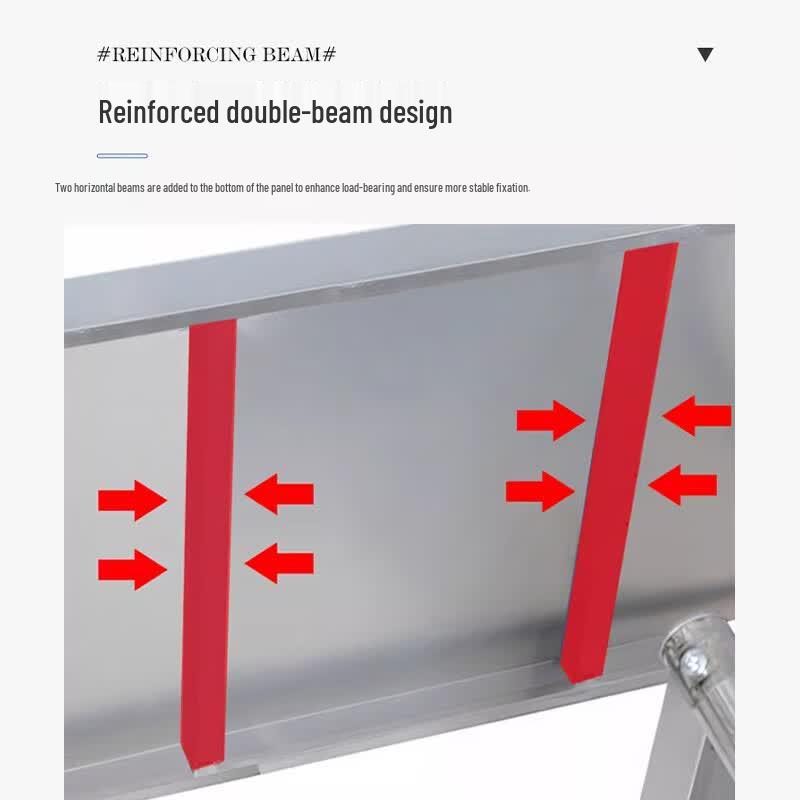 2-Tier Stainless Steel Kitchen Countertop Rack