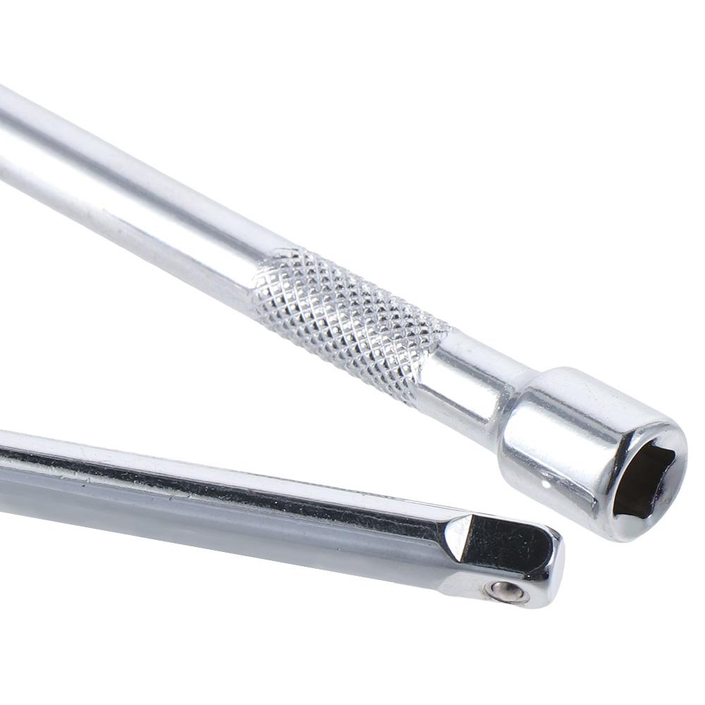4 Piece 1/4 Inch Socket Extension Set Premium Chrome for Ratchet Wrench Universal Joint Socket