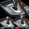 Suitable for BMW 3 Series F30 F34 Carbon Fiber Central Control Gear Panel Decorative Sticker Car Interior Modification