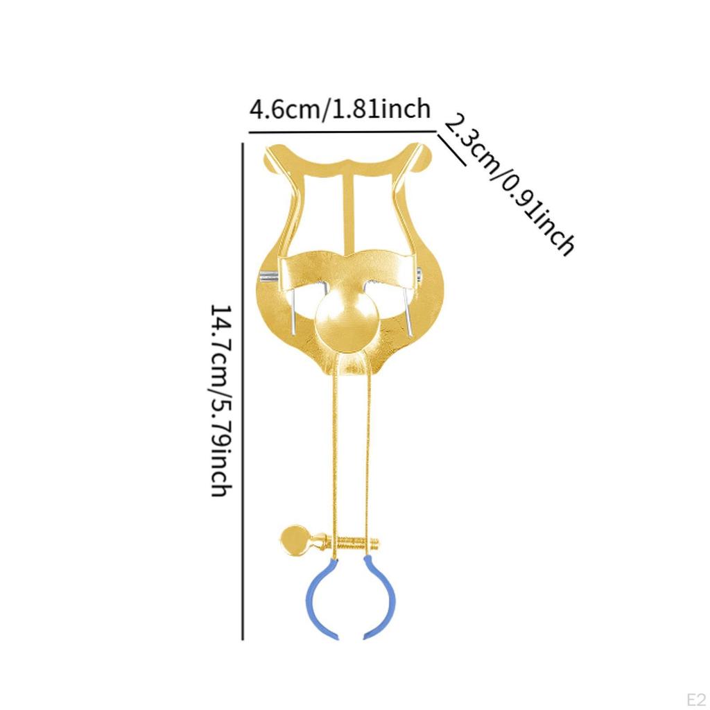 Зажим для лиры кларнета для нот, держатель для маршировки