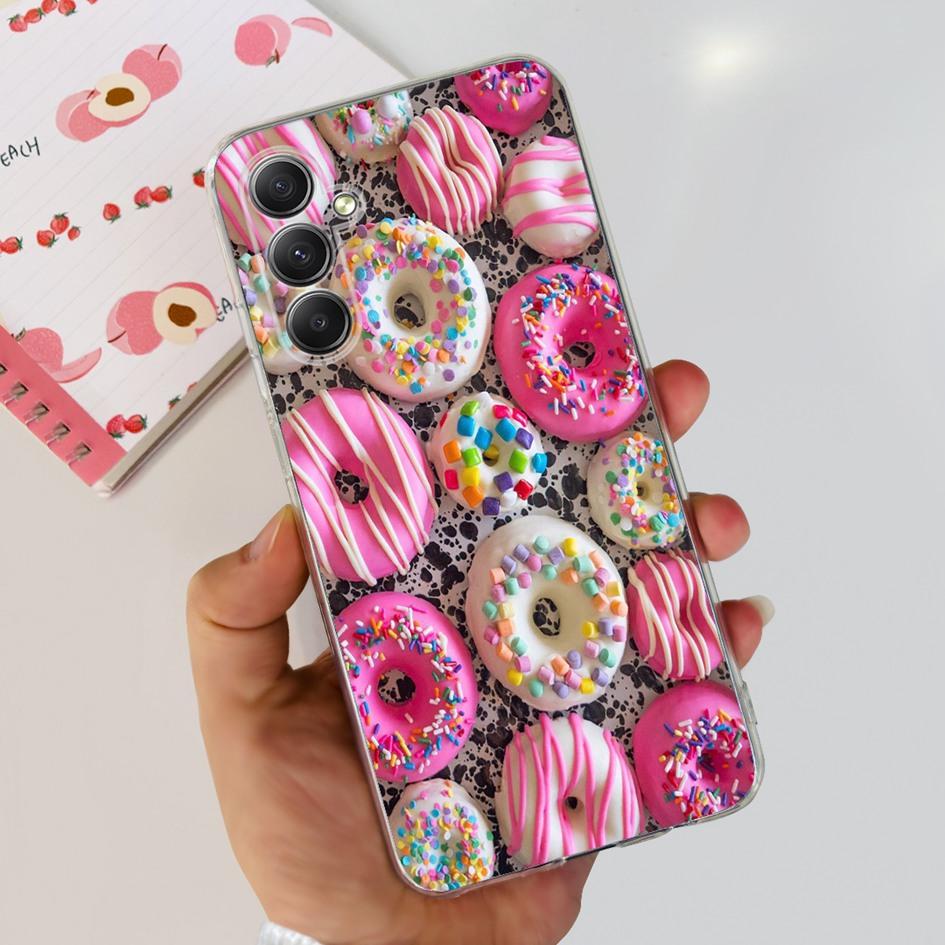For Samsung Galaxy A25 5G Case Silicone Soft TPU Bumper Cute Cartoon Cat Butterfly Phone Cover For Samsung A25 5G 2023 A 25 Capa