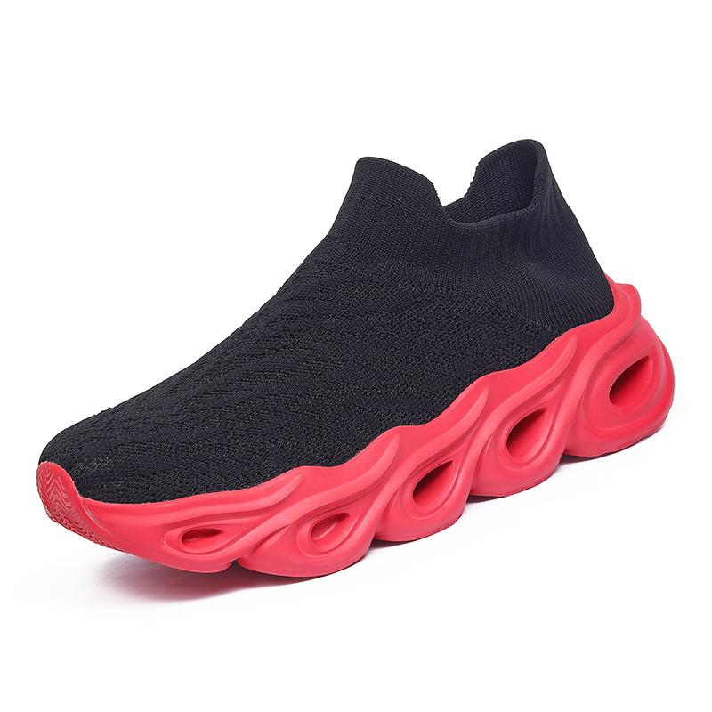 Fashion Classic Couple Casual Sports Shoes Comfortable and Breathable Mens and Women's Socks Shoes Non-Slip Fitness Running Shoe