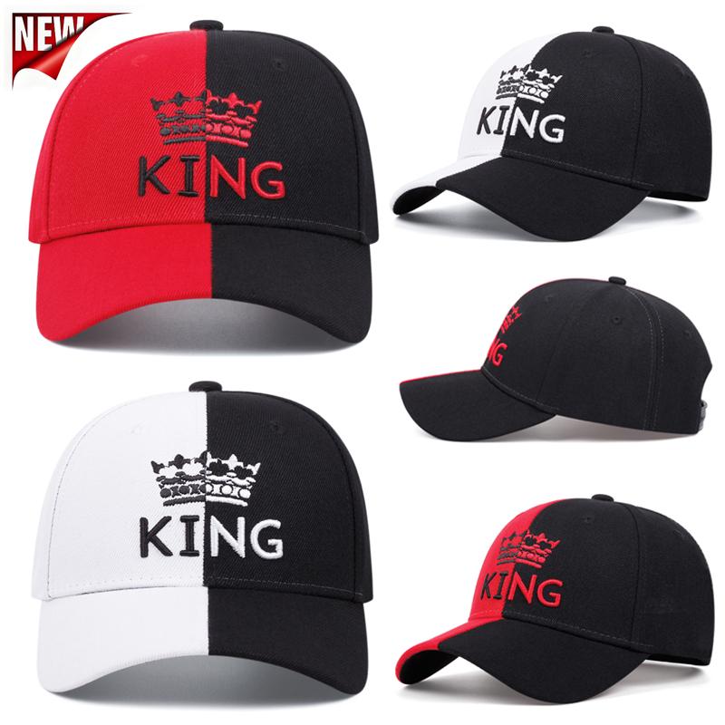 New Outdoor Sports KING Embroidered Peaked Caps Men And Women Casual Couples Curved Brim Shade Baseball Cap