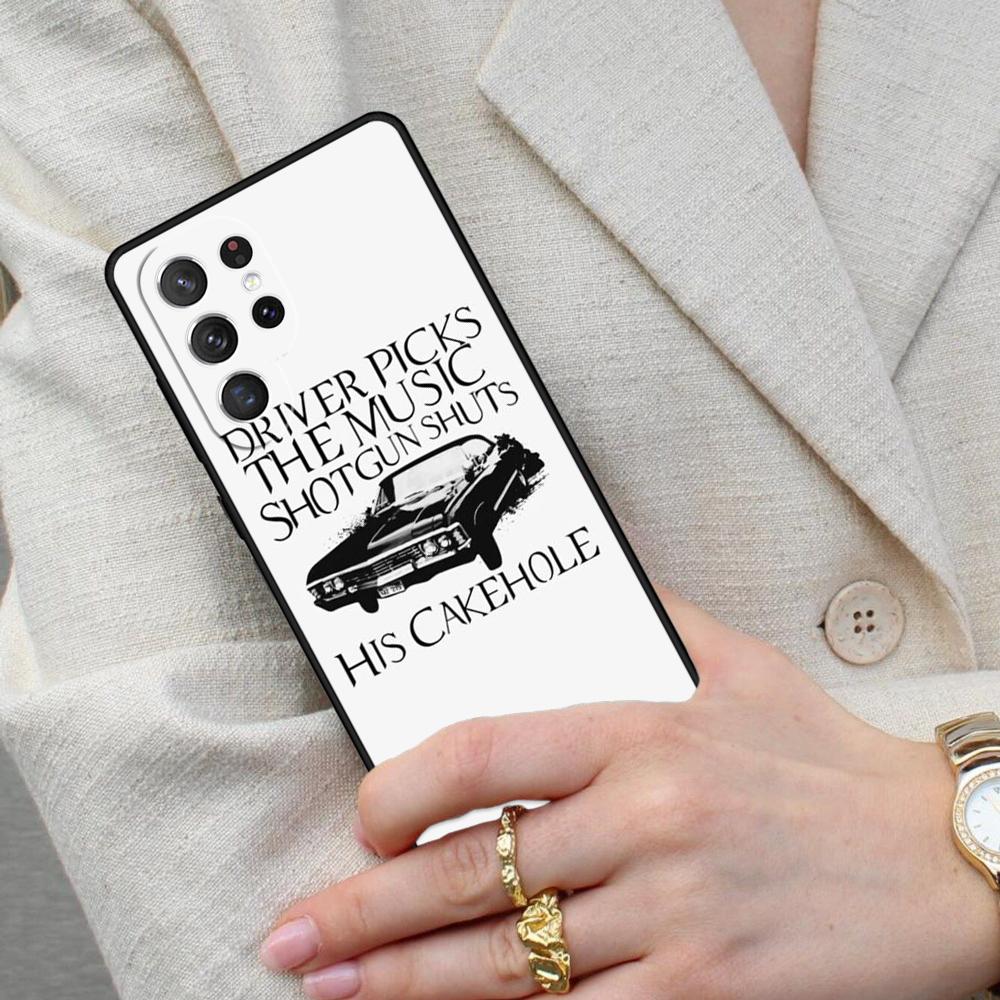 Supernatural TV Show Cell Phone Case for Samsung Galaxy S26 Ultra S25 S24 S23 S22 S21 S20 Note10 Cover