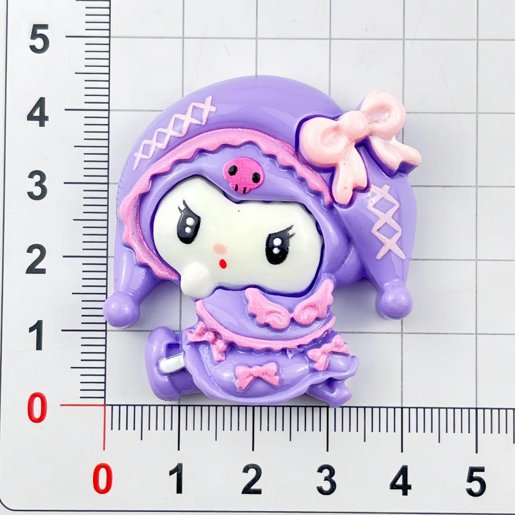 Фиолетовые DIY-аксессуары из смолы Mimi: Большие Карты, Чехол для Телефона, Заколка для Волос, Термо-брелок, Украшение.