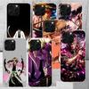 Чехол для телефона Bleach Кёраку Сюнсуй Для iPhone 17 Air 16E 16 15 14 Plus 13 Mini 12 Pro Max 11 7 SE 8 Мягкий узор Coque Fund