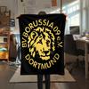 1 шт. Фланелевое одеяло с принтом BVB, Высокое качество, Для всех сезонов, Декор для дома, Тепло и уют, Идеально для рождественских подарков