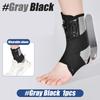 1 шт. Бандаж на лодыжку, Регулируемый дышащий компрессионный поддержка лодыжки для мужчин женщин, Растяжения лодыжек, Стабилизирующий обертывание лодыжки