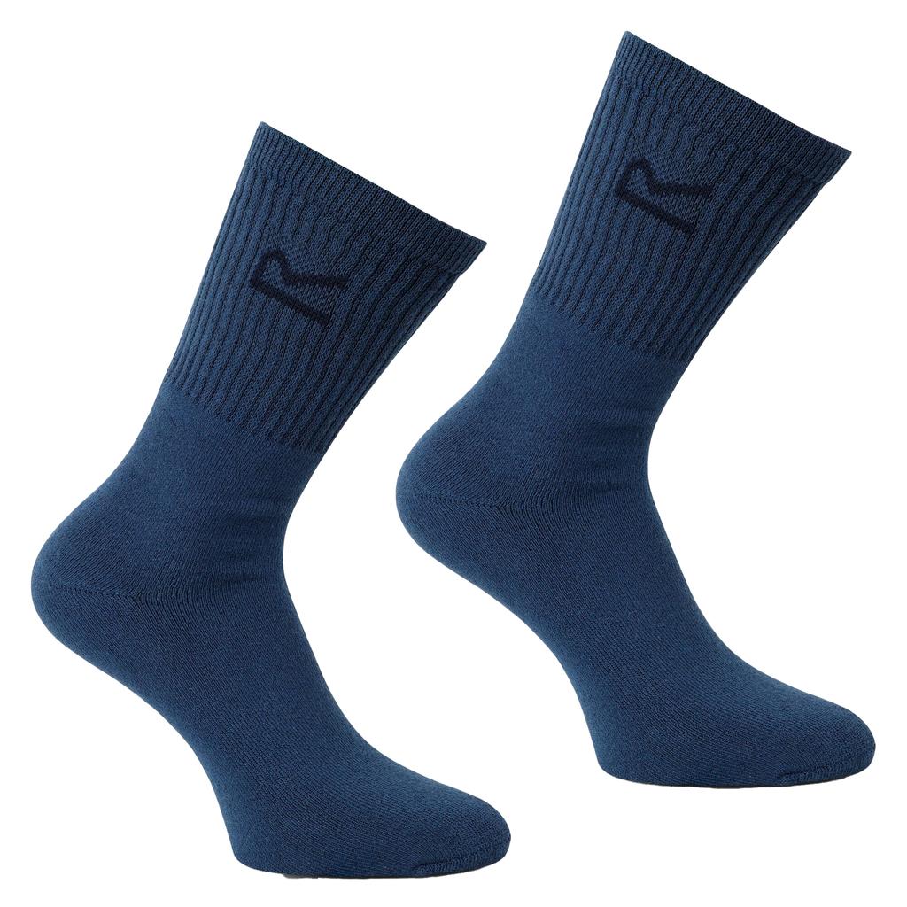Regatta Great Outdoors Mens Cotton Rich Casual Socks (Pack Of 3)