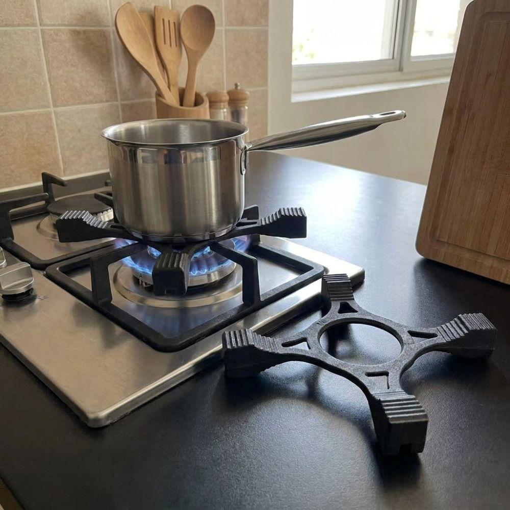 Anti-corrosive Cast Iron Gas Stove Bracket 4 Claws Cooker Ring Gas Stove Stand Outdoor Cooking