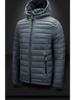 2024 Men's Hooded Light Cotton Jacket for Autumn & Winter