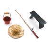 Tiny Fishing Rod Collection Detailed 1/12 Model House Furniture Bucket Chair Oaken Accessories Secure For Children