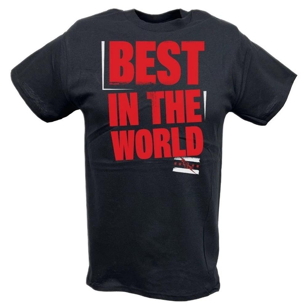 CM Punk Best In The World Logo Unisexs Black Tshirt