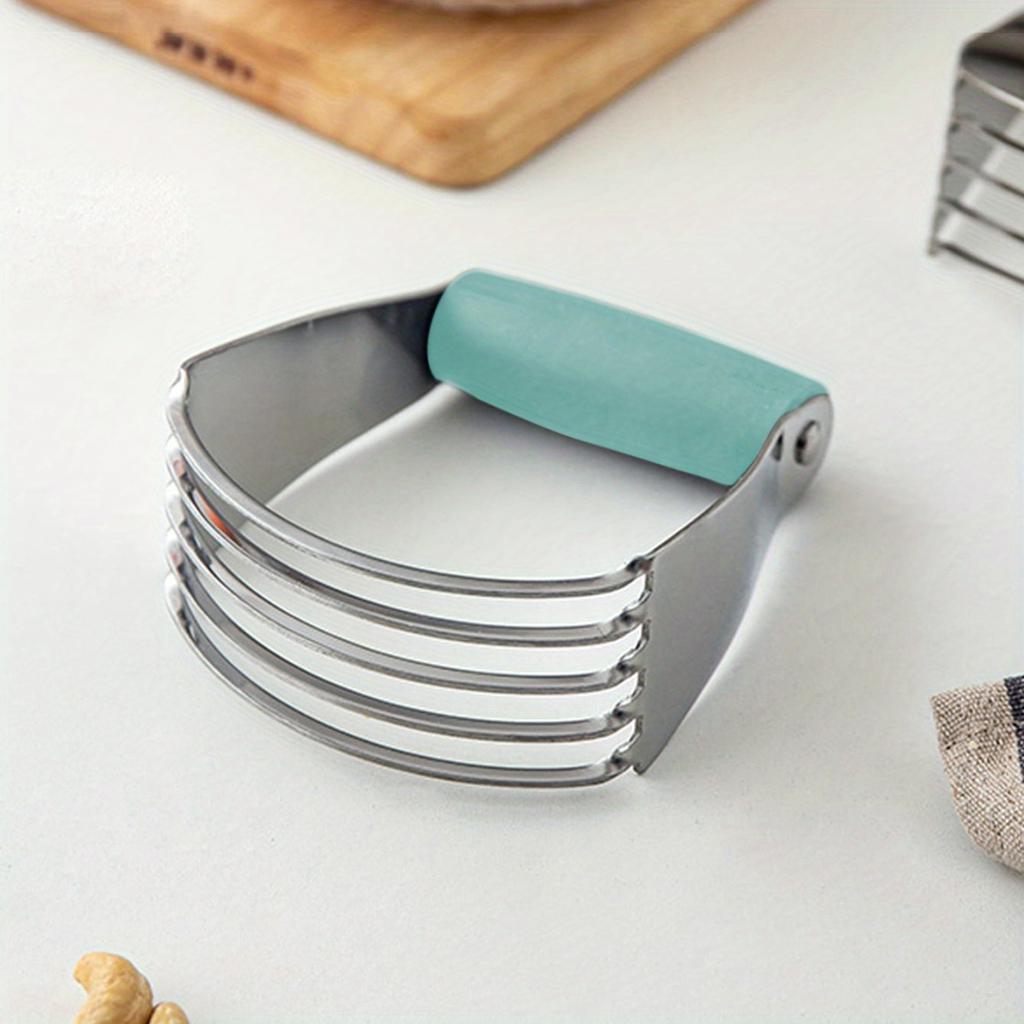 1pcs, Professional Dough Blender with Heavy Duty Stainless Steel Blades - Baking Tools and Kitchen Gadgets