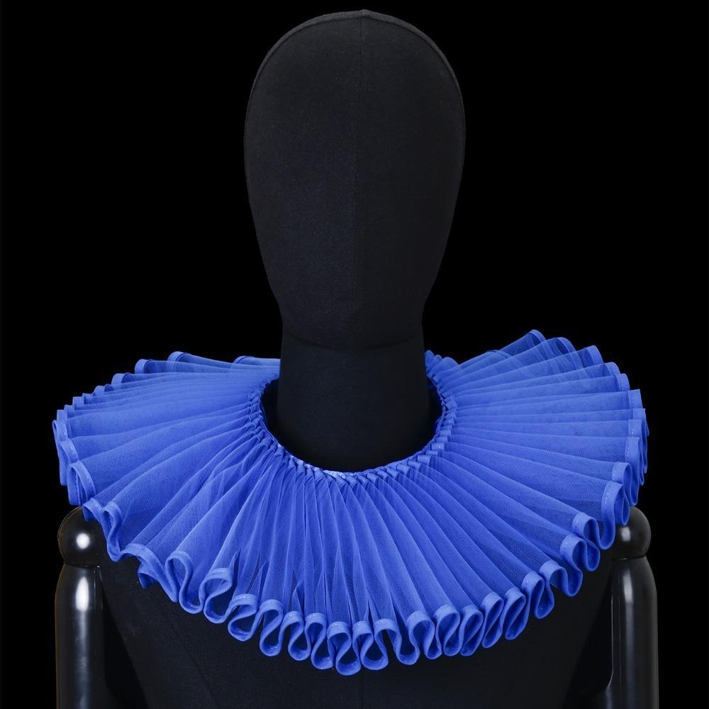 Съемный воротник-стойка «Шекспир», оборчатый воротник в стиле ретро, аристократический воротник-стойка, аксессуар для воротника