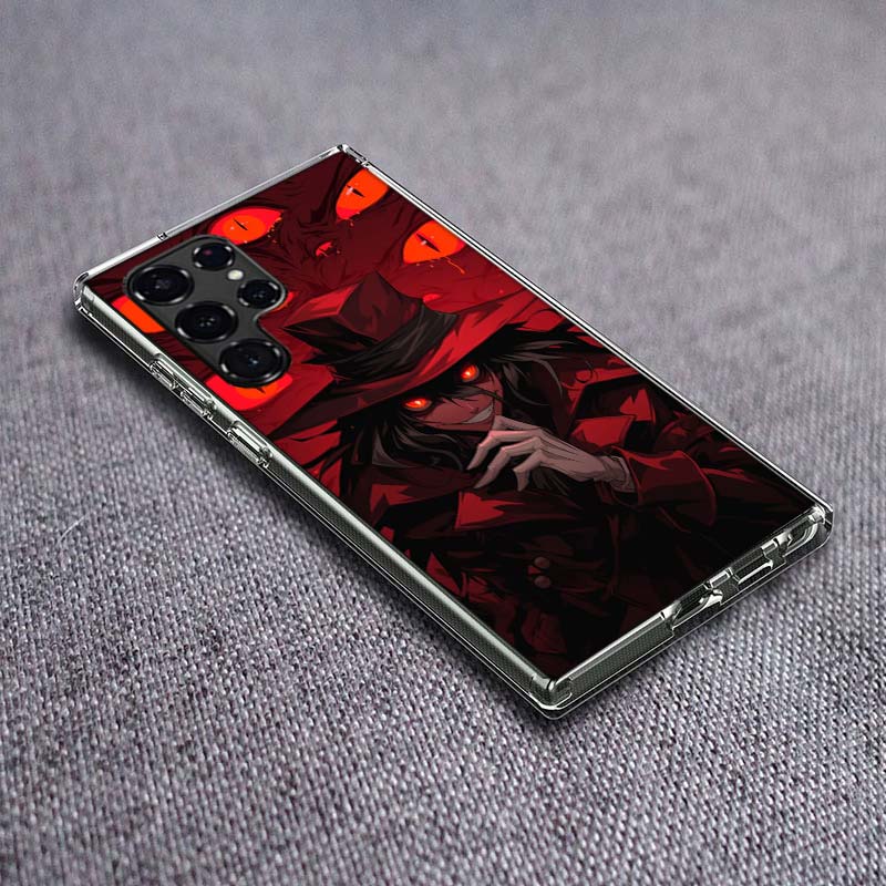 Чехол для телефона Alucard Helsing для Samsung Galaxy S24 S23 S21 S20 FE S22 S26 Ultra S25 Edge S10 Plus Прозрачный ТПУ Чехол Оболочка Coqu