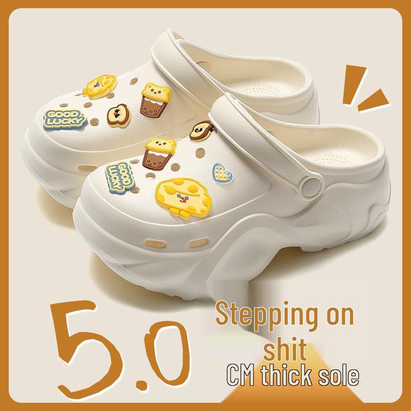 Новые летние женские Crocs 2025: Поддержка свода стопы, Толстая подошва, Внешний слой из ЭВА, Нескользящая, Мягкая подошва.