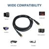 Durability Audio Cable Extension RCA Male To Female Extension Cable Perfect for HiFi System Subwoofers 180cm/300cm/600cm