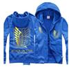 Качественное мужское худи-пальто с принтом Аниме Атака Титанов. Идеально для любого случая.